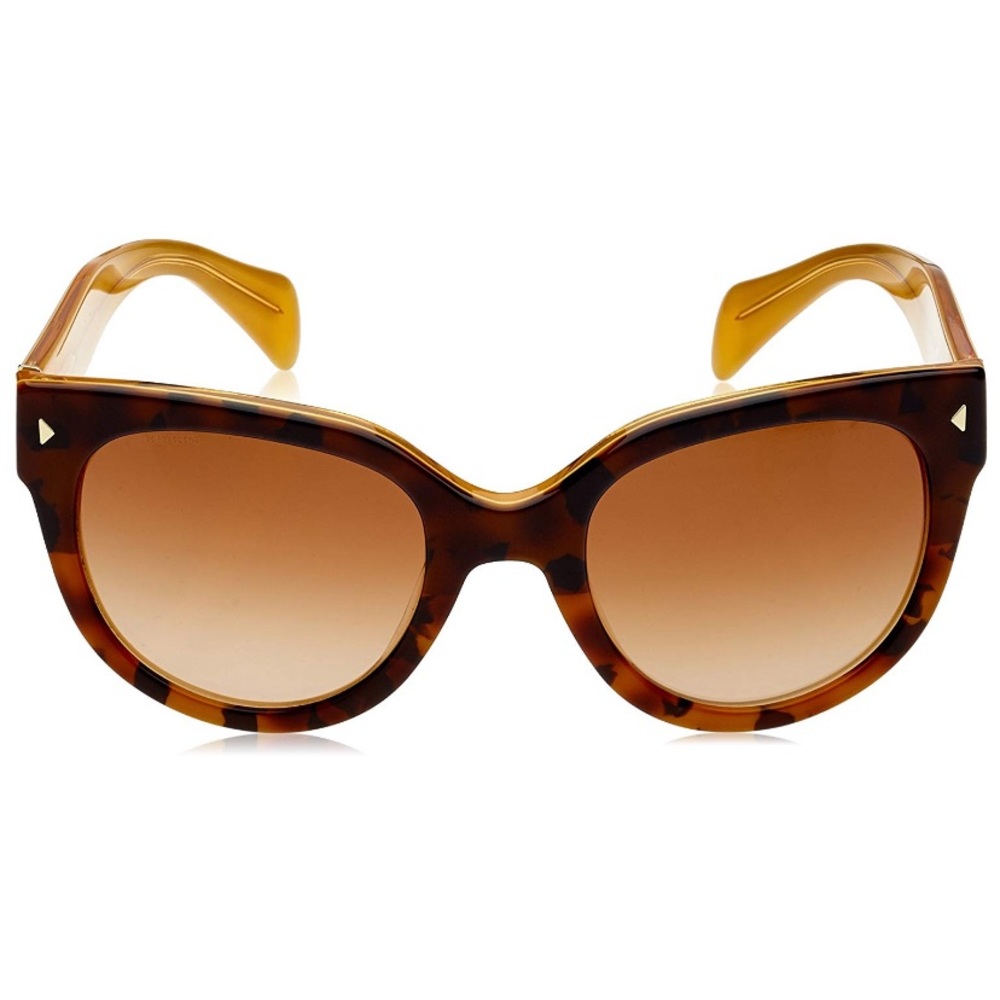 Authentic PRADA SWING PR17OS Light Brown Havana